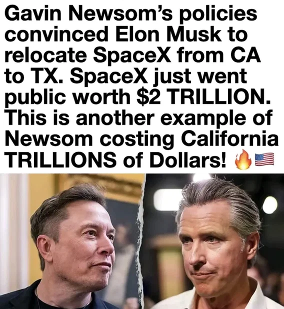 Gavin Newsom costing California billions