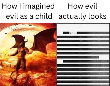 how evil actually looks