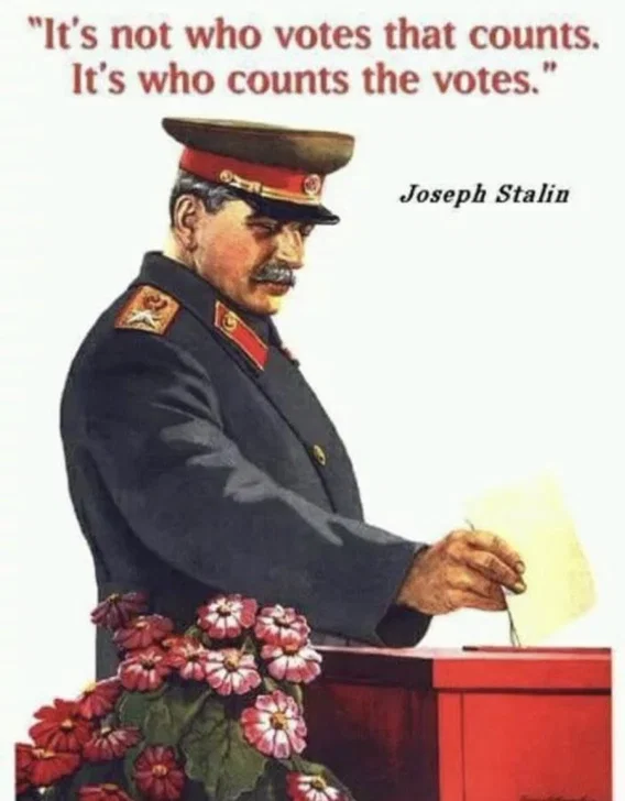 who counts the votes
