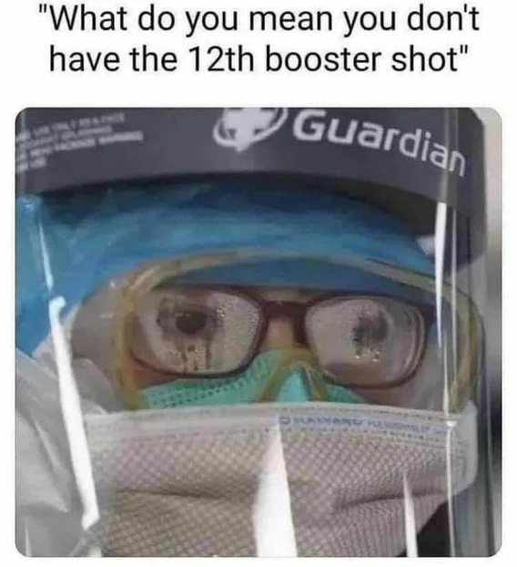 Twelve booster shots are needed?